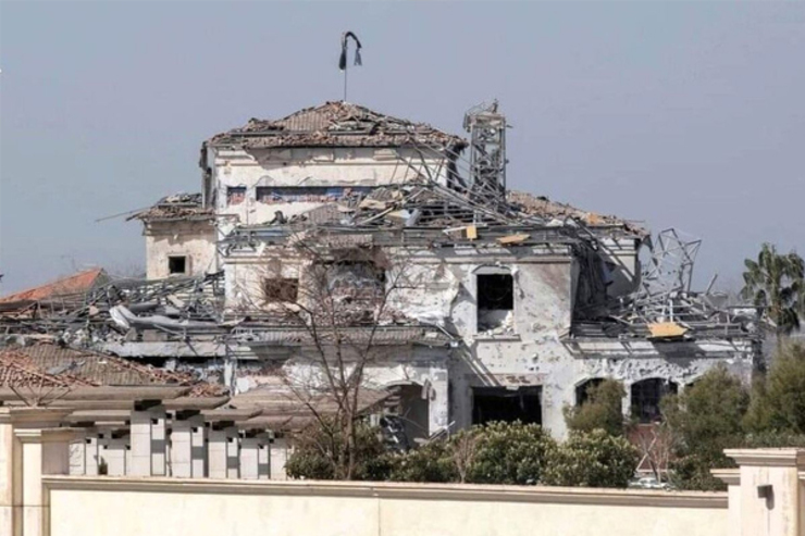 فیلم جدید از مقر تخریب‌شده موساد در حمله سپاه پاسداران