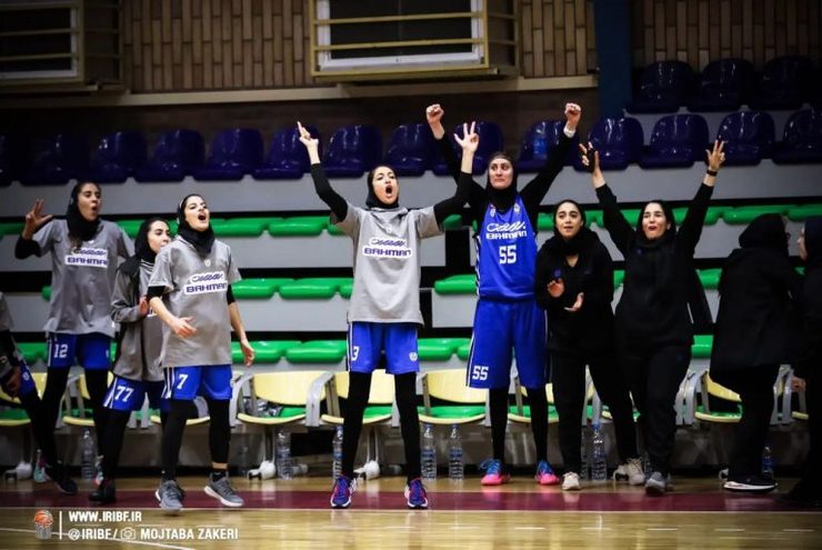 هت تریک گروه بهمن در فینال لیگ برتر بسکتبال زنان