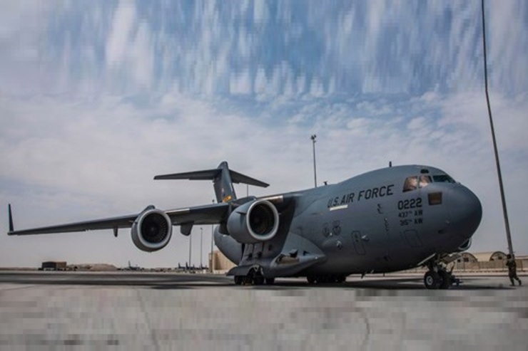 آمریکا تاکنون ۶۰ هواپیما پر از تجهیزات نظامی از افغانستان خارج کرده است