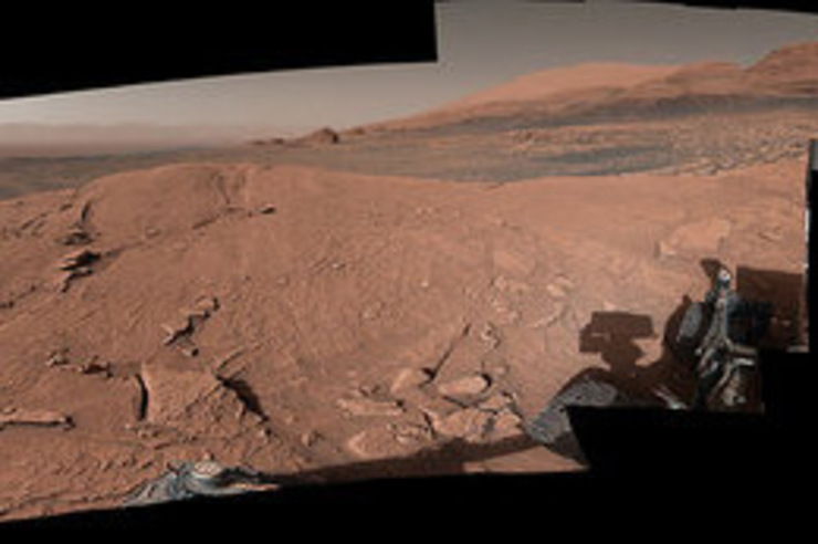 ثبت اولین تصویر پانوراما از مریخ + عکس