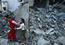 لحظه نجات معجزه آسای کودک ۶ ساله فلسطینی از زیر آوار + فیلم