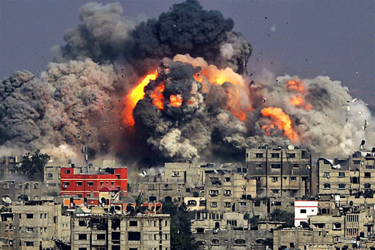 جنگ در غزه وارد روز دهم شد | مقاومت فرودگاه 