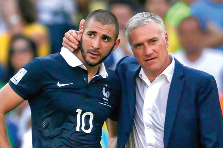 توضیحات فدراسیون فوتبال فرانسه درباره بازگشت کریم!| پایان خصومت «دشام» و «بنزما»