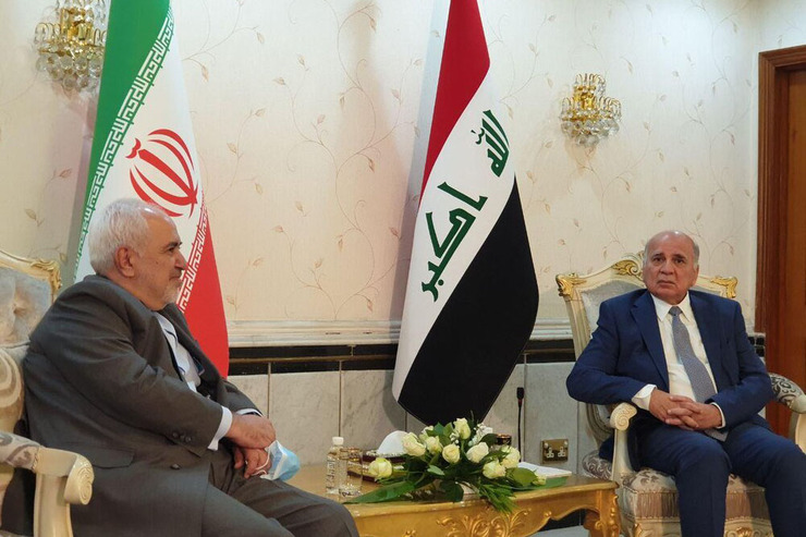 ظریف در دیدار با فواد حسین: امیدواریم آمریکا با یک سیاست معقول سریع‌تر به برجام بازگردد