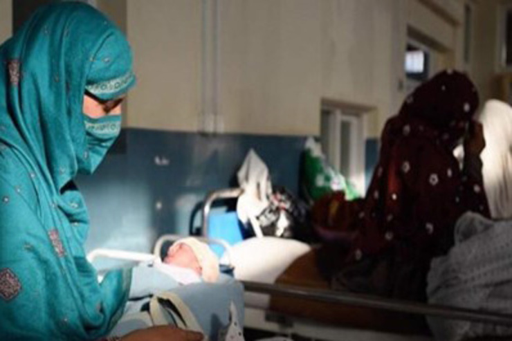 آمریکا از افزایش مرگ کودکان هنگام تولد براثر شیوع کرونا در افغانستان خبرداد