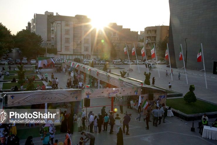 اولین خیابان هنر مشهد افتتاح شد