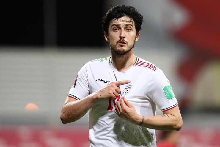 ویدئو| گل نخست تیم ملی ایران توسط سردار آزمون به عراق