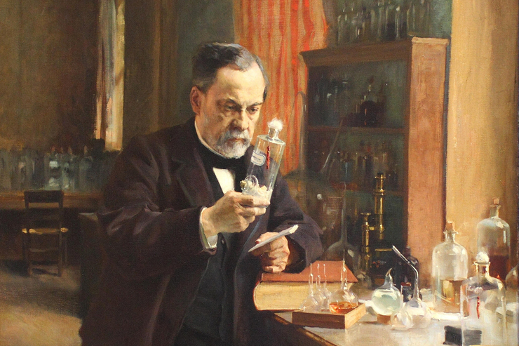 لویی پاستور، اولین دانشمندی که در ساخت واکسن از ویروس‌های زنده استفاده کرد