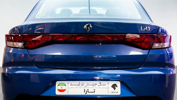 خودرو تارا ایران خودرو با موتور TU ۵ پلاس به بازار عرضه می‌شود + عکس