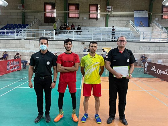 بدمینتون بازان مشهدی عناوین اول و سوم رنکینگ مردان ایران را کسب کردند