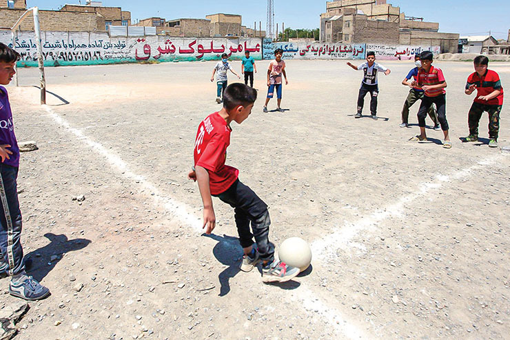 آبادانی ورزش در حاشیه شهر مشهد