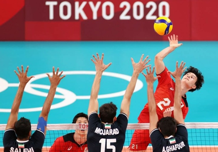 ویدئو| خلاصه بازی والیبال ایران و ژاپن در المپیک توکیو