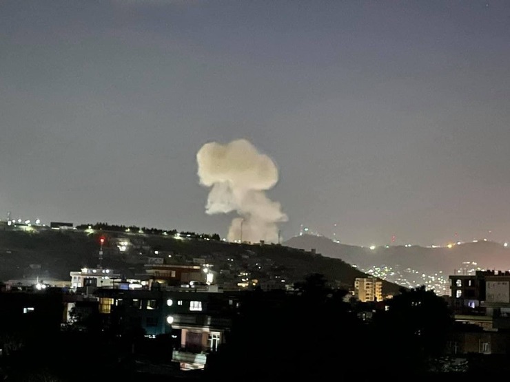 وقوع انفجار در شهر کابل + فیلم