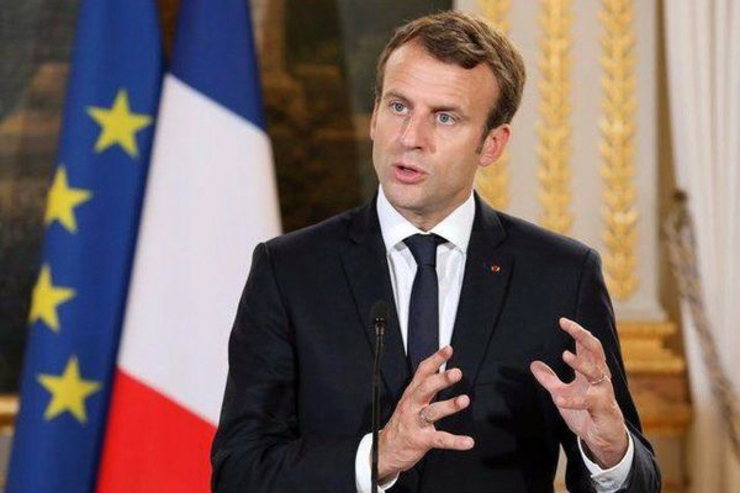 رئیس جمهور فرانسه از کمک ۱۰۰ میلیون یورویی به لبنان خبرداد