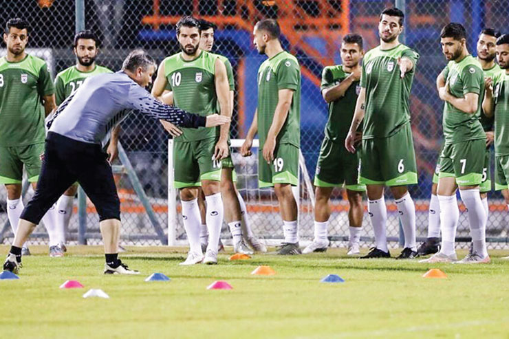 استارت تیم ملی بعد از فینال جام حذفی