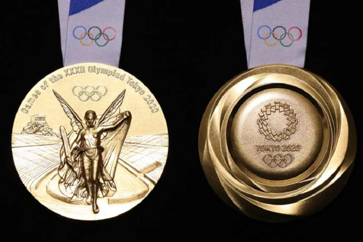 مدال‌های طلای المپیک ۲۰۲۰ توکیو از لوازم الکترونیکی بازیافتی ساخته شده است