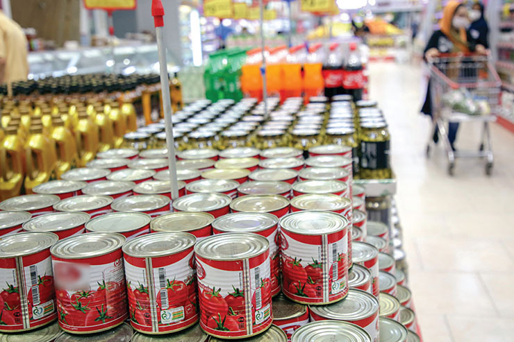 افزایش قیمت غلیظ رب گوجه فرنگی در بازار