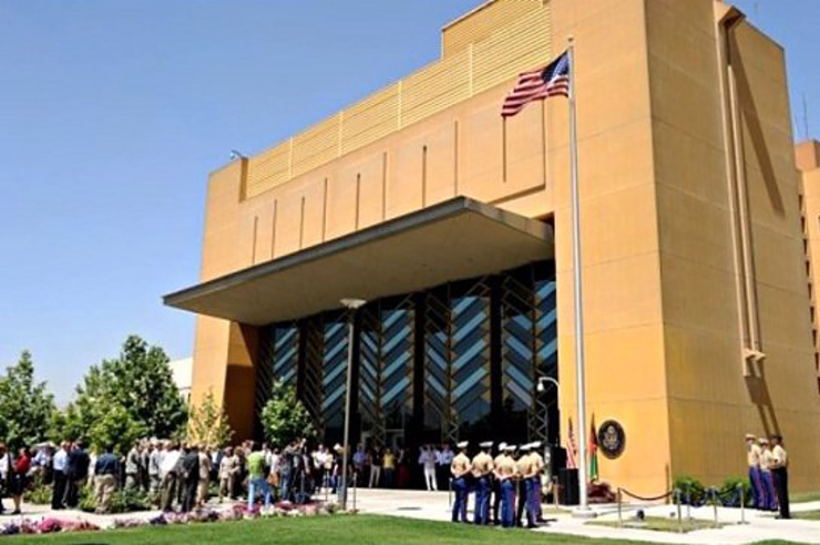 تخلیه کامل سفارتخانه آمریکا در کابل در دستور کار ایالات متحده