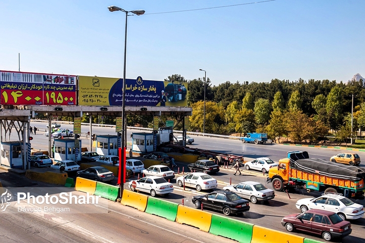 اجرای ممنوعیت‌های تردد در ورودی‌های مشهد + فیلم (یکشنبه ۲۴ مرداد ۱۴۰۰)