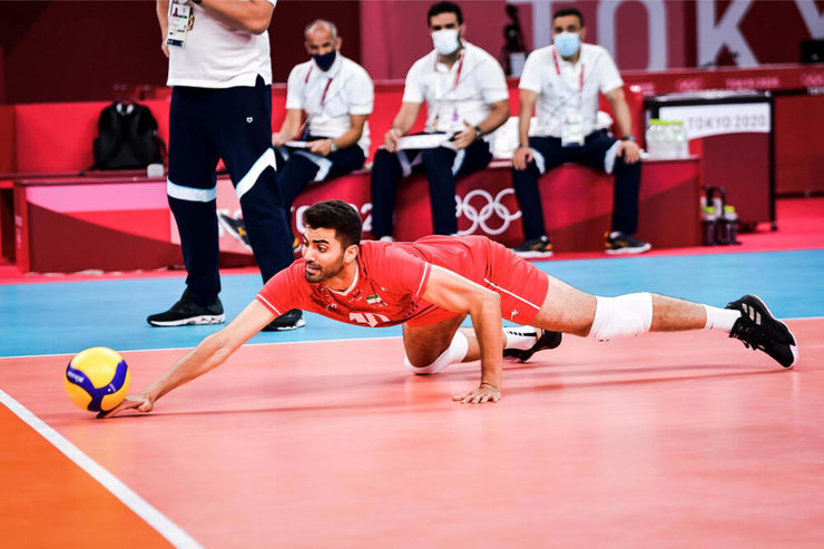 اوج دوباره غفور| والیبالیست‌های ایران در صدر بهترین‌های المپیک