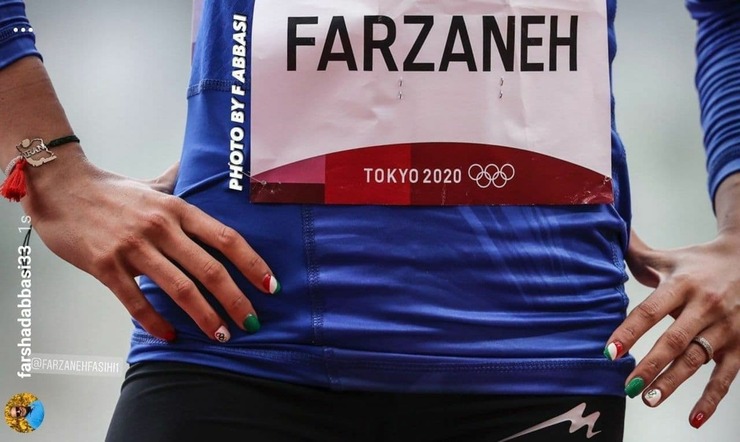 فرزانه فصیحی، دونده زن ایرانی در دور دوم مسابقات المپیک ۲۰۲۰ حذف شد 