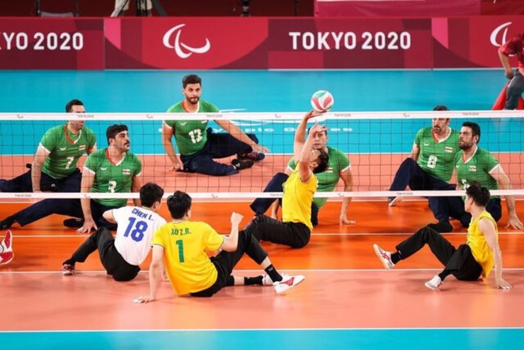 نتیجه بازی والیبال نشسته ایران و بوسنی| شاگردان رضایی در فینال توکیو