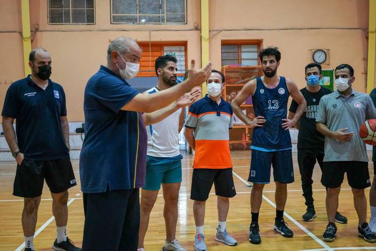 تیم بسکتبال شهرداری گرگان در تورنمنت ترکیه