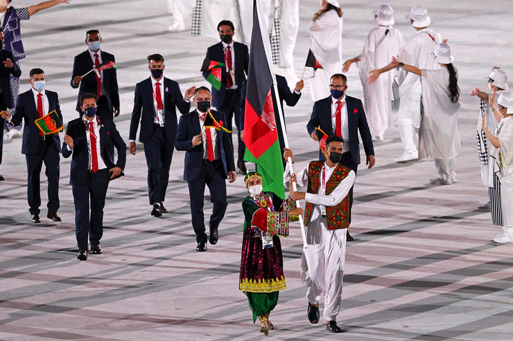 پرچمدار افغانستان در المپیک توکیو: از غم وطنم تب کرده‌ام