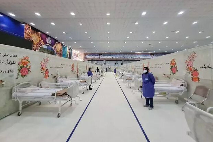 آغاز به  کار مرکز بستری ۱۱۰ تختخوابی امام خمینی (ره) ویژه بیماران حاد تنفسی در مشهد