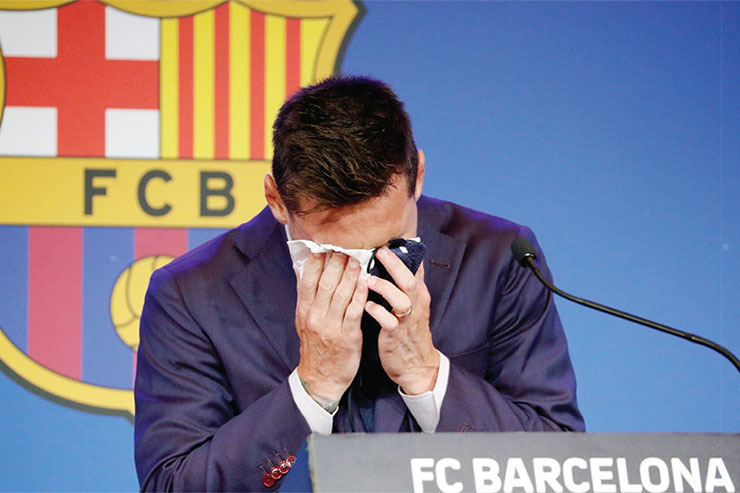 افشاگری رئیس لالیگا در خصوص جدایی مسی از بارسلونا
