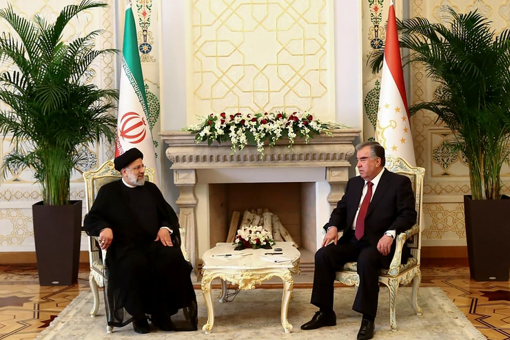 رئیسی در دیدار با امامعلی رحمان: ایران و تاجیکستان ارتباطات 