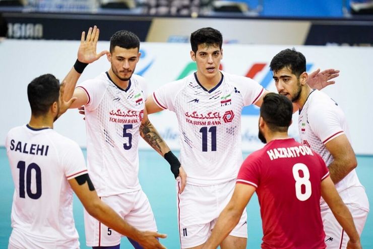 سلام والیبال ایران به ششمین فینال آسیا|جنگ با ژاپن برای رسیدن به قهرمانی