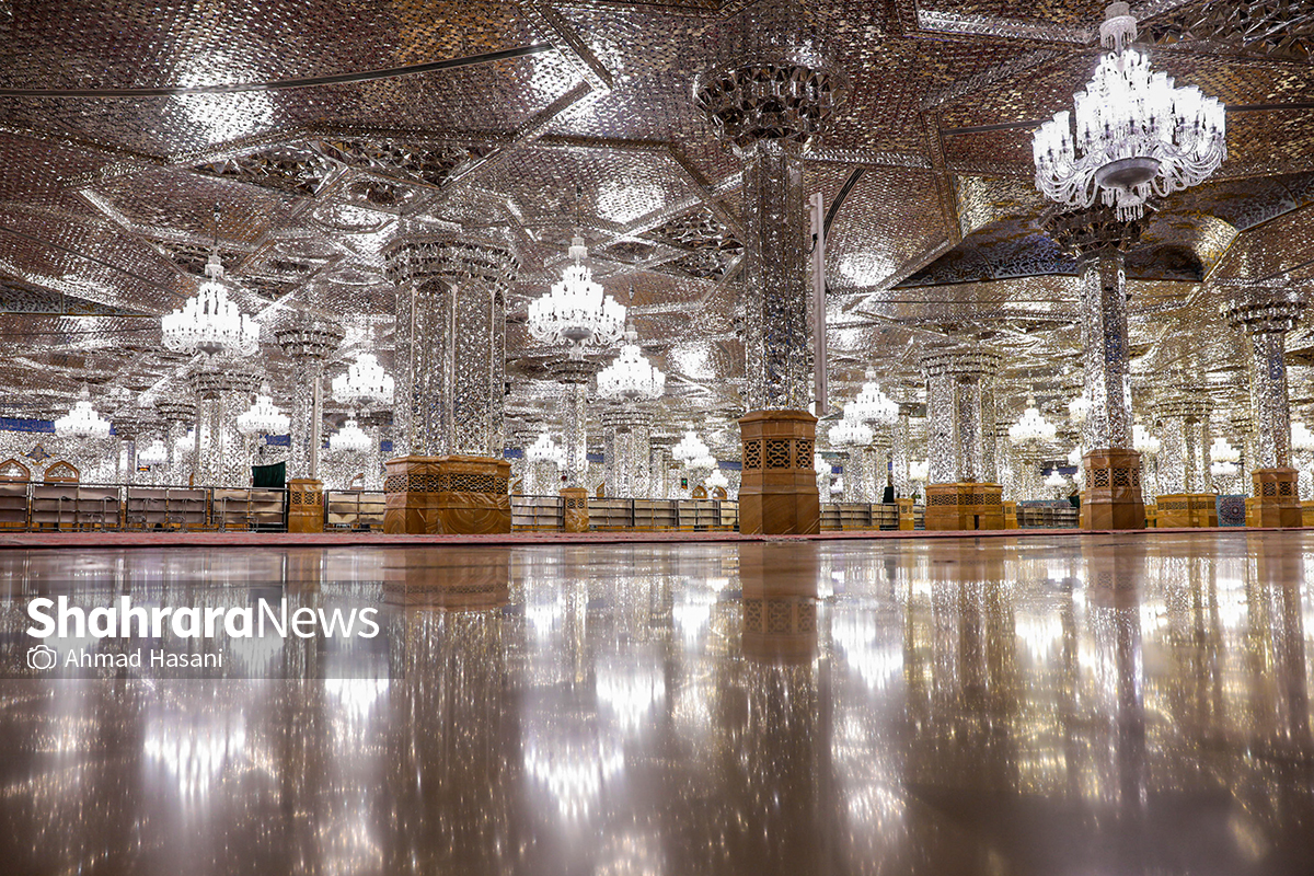 هنر معماری اسلامی در رواق دارالمرحمه حرم مطهر رضوی