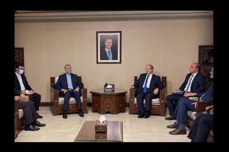 وزیر خارجه در دمشق: ایران و سوریه در مبارزه با تروریسم شده و در میدان پیروزی‌های مشترکی خلق کرده‌اند