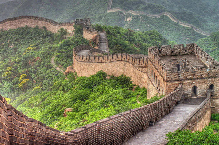 با تور مجازی گوگل روی دیوار چین قدم بزنید