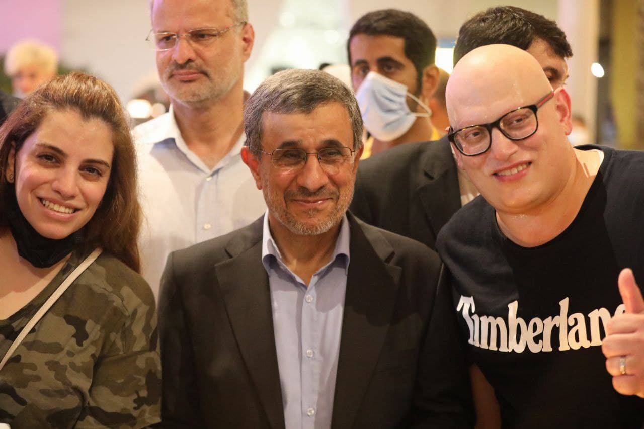 محمود احمدی نژاد در دبی