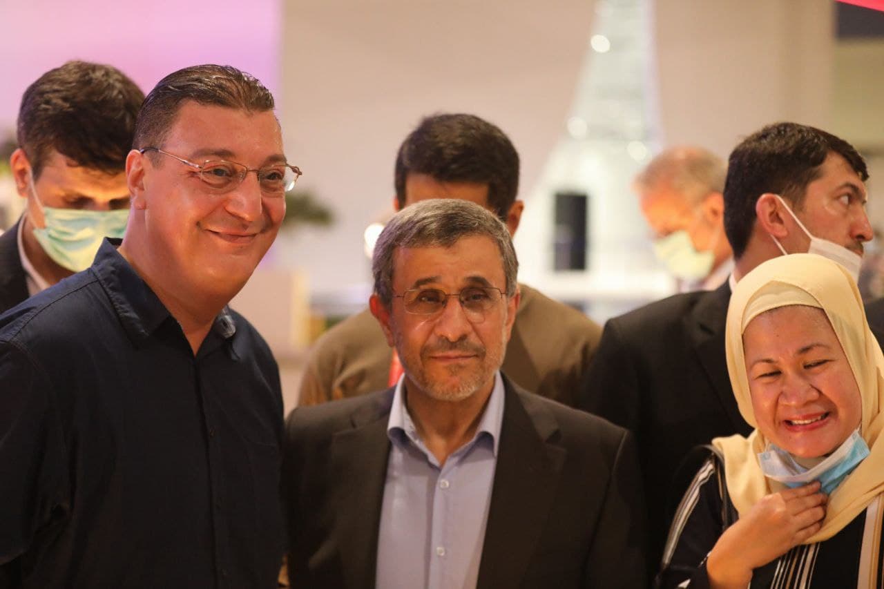 محمود احمدی نژاد در دبی