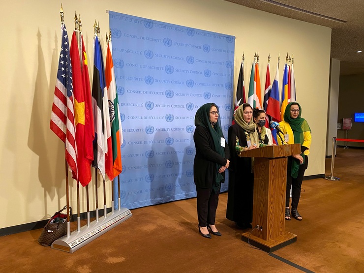 زنان افغانستان از سازمان ملل خواستند کرسی این کشور به طالبان داده نشود