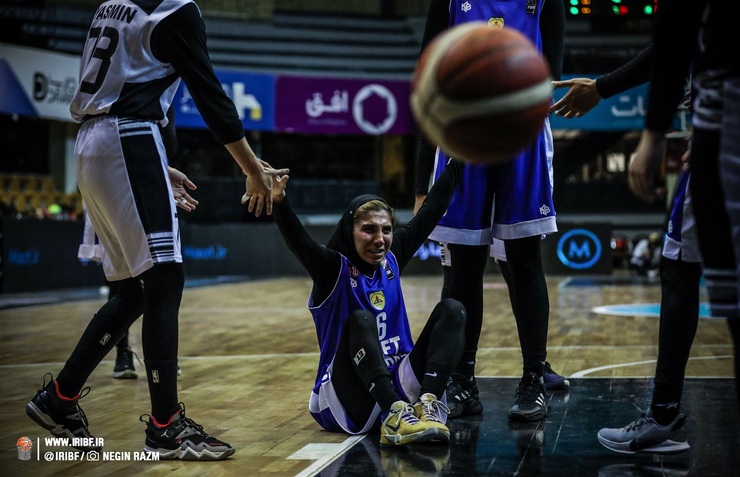پیروزی تیم بسکتبال زنان نفت با درخشش آجیلی