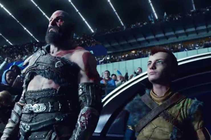 حضور افتخاری شخصیت‌های God of war و Uncharted در ویدئو تبلیغاتی لیگ قهرمانان اروپا