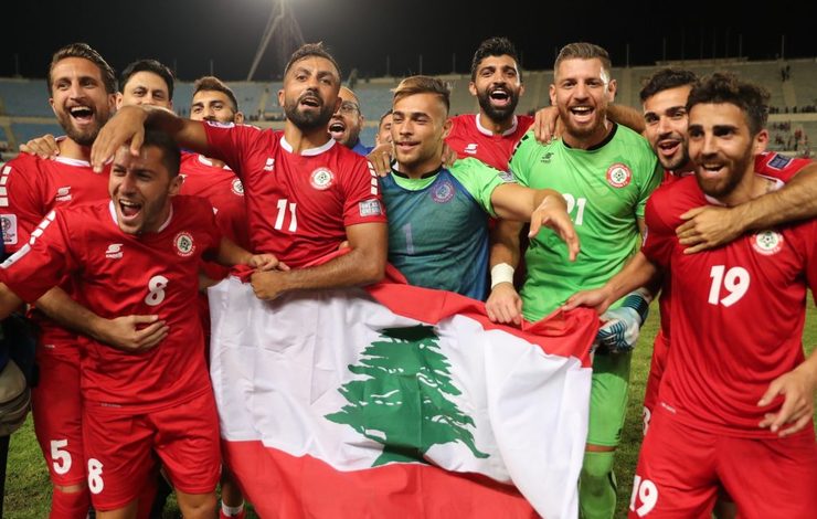 تیم ملی فوتبال لبنان روی تخته آنالیز
