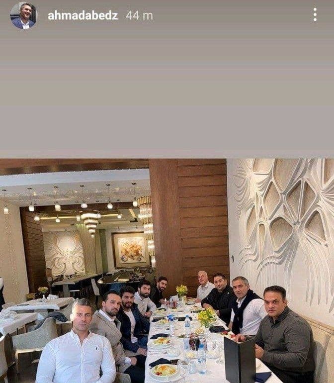 حسن یزدانی در کنار عابدزاده و چهره جنجالی فیلترینگ تلگرام+ عکس