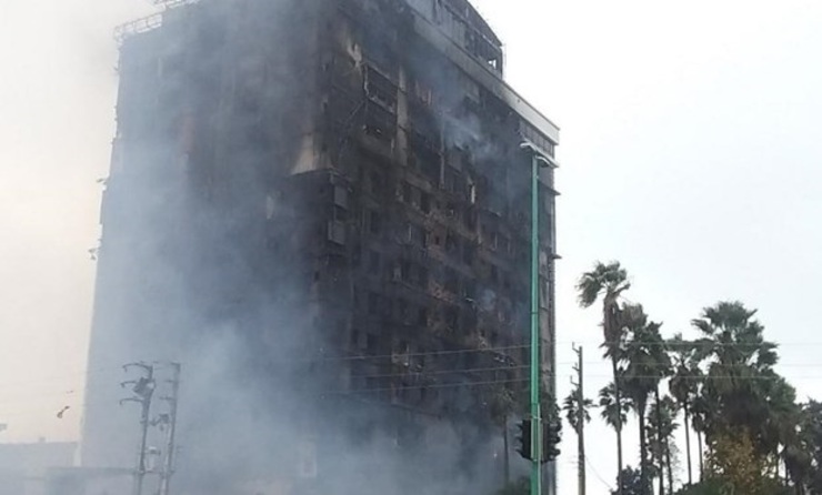 علت آتش سوزی برج ۱۷ طبقه رامیلا در چالوس چه بود + جزئیات