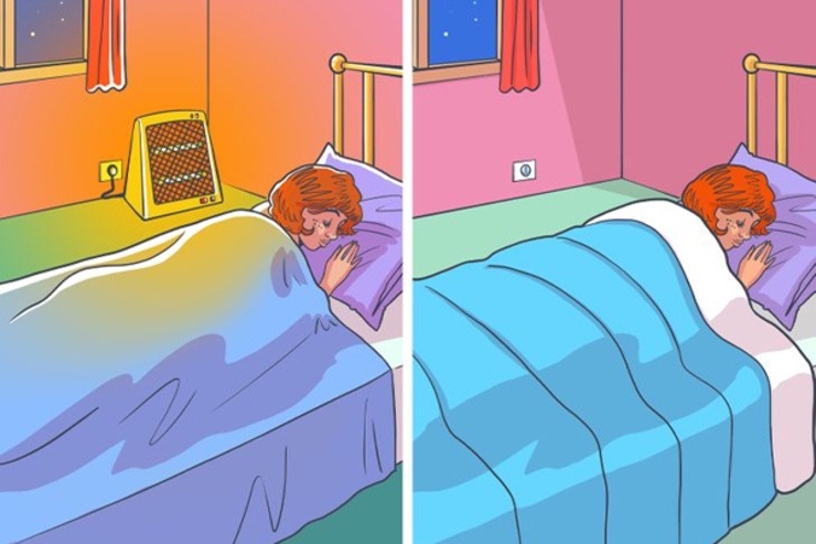 خوابیدن در اتاق گرم چه ضررهایی دارد؟