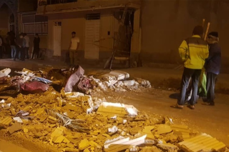 انفجار یک مسجد در لارستان فارس + فیلم و علت حادثه