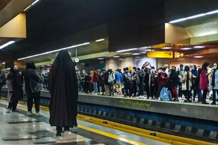 فوت مرد میانسال در حریم ریلی متروی تهران