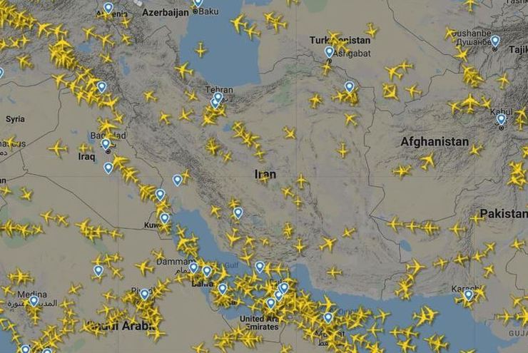 اتحادیه اروپا هشدار پرواز در آسمان ایران را لغو کرد