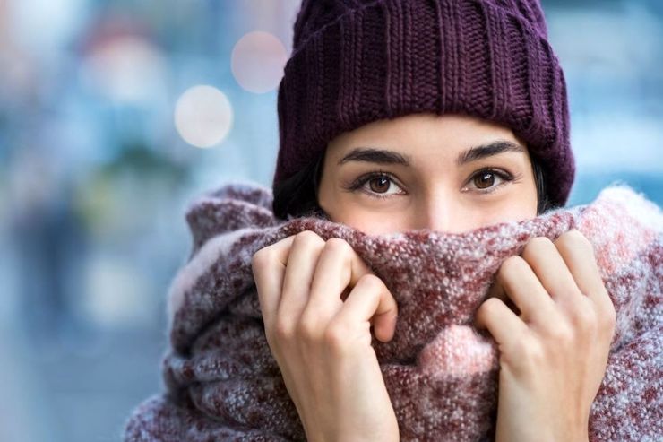 از پوست خود در مقابل سرما محافظت کنید