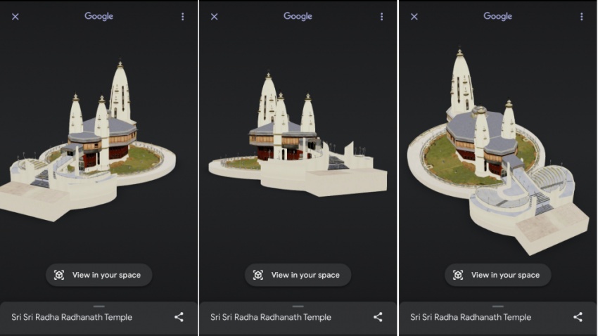 نقشه گوگل برای نمایش سه بعدی بناهای تاریخی چیست؟