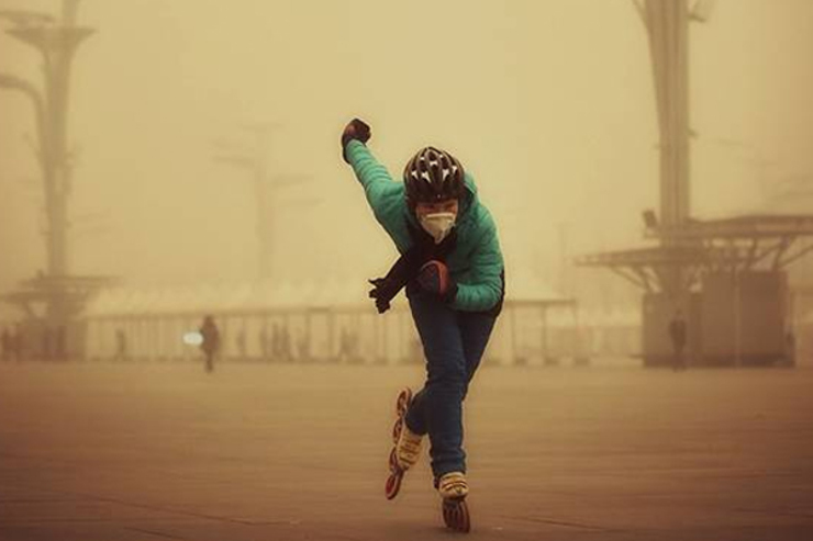 در هوای آلوده اصلا ورزش نکنید!